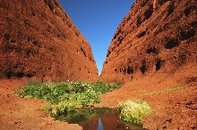 Walpa Gorge, Territoire du Nord, Australie. Walpa Gorge, Territoire du Nord, Australie.